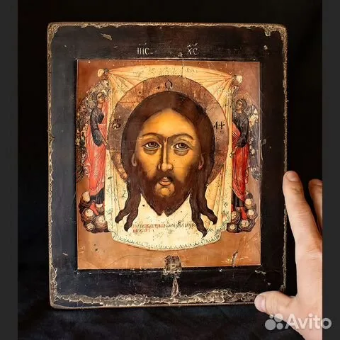 Спас Нерукотворный" Авторская копия с иконы 17 в