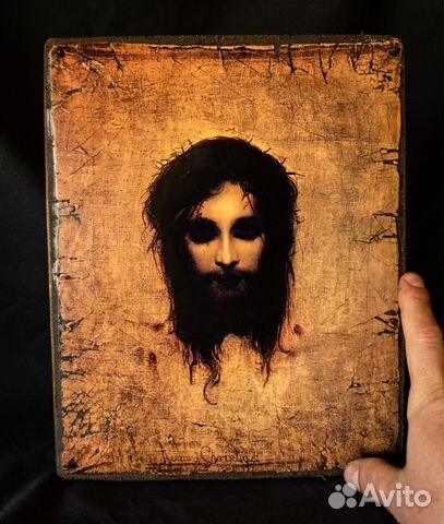 Икона "Спас Моргающий" Плат Св. Вероники