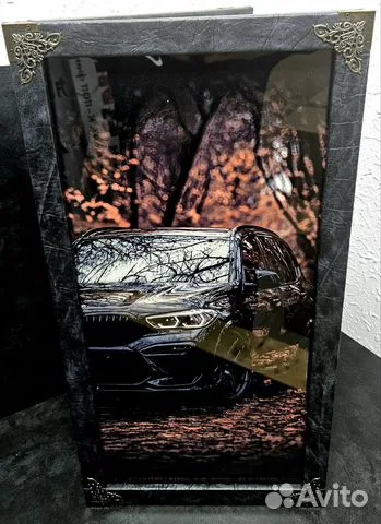 Нарды под стеклом «BMW X5»