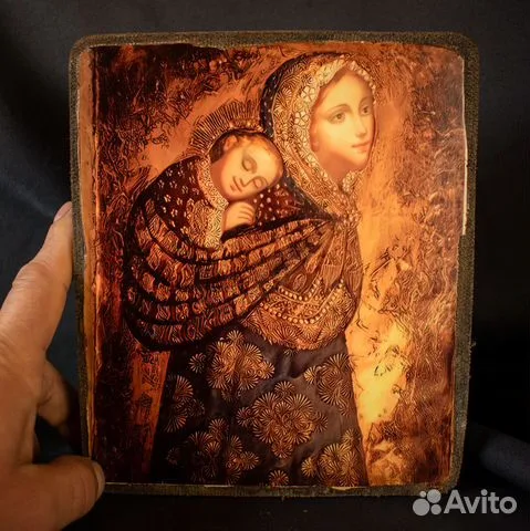 Богоматерь "Колыбельная" икона