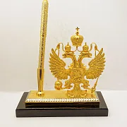 Письменный набор "Держава". Позолоченный — фотография 2
