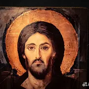 Икона с ковчегом "Спас Синайский" — фотография 2