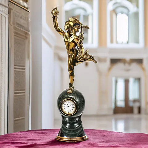 Часы с Гермесом