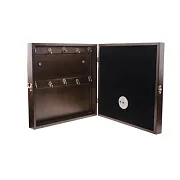 Ключница «Птицы» с бронзой, ониксом и подсветкой — фотография 7