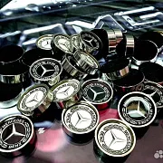 Комплект стальных фишек для нард «Mercedes» — фотография 7
