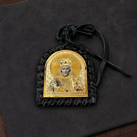 Икона Николая Чудотворца в машину.