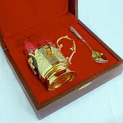 Подстаканник «Пантера» из Златоуста — фотография 2