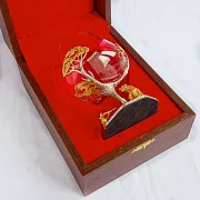 Бокал для коньяка  «Охота на медведя» — фотография 3