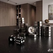 Нарды под стеклом «Скорпион» — фотография 3