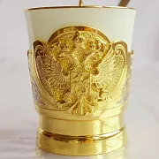 Кофейная чашка "Герб РФ". Златоуст — фотография 3
