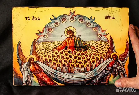 Икона 14000 младенцев в Вифлееме избиенных