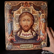 Спас Нерукотворный с Евангелистами и Архангелами — фотография 1