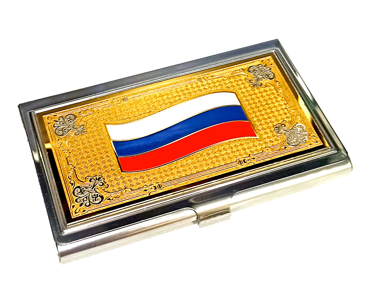 Визитница "Флаг". Златоуст