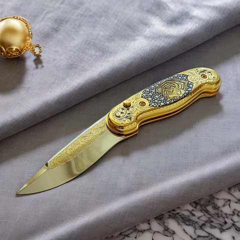 Складной нож «Тигр» из Златоуста