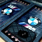 Нарды под стеклом «BMW» — фотография 3