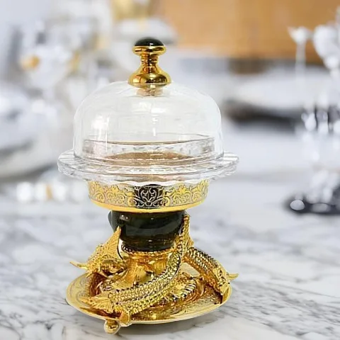 Красивая икорница. Златоуст