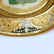 Декоративная тарелка "Челябинск". Златоуст — фотография 3