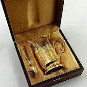 Златоустовский подстаканник «Подарок врачу» — фотография 2