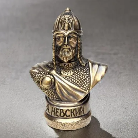 Бронзовая статуэтка «Александр Невский»