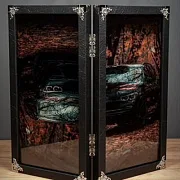 Нарды под стеклом «BMW X5» — фотография 5