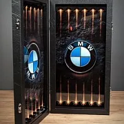 Нарды под стеклом «BMW X5» — фотография 3