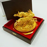 Композиция «Зайцы» из бронзы — Златоуст — фотография 3