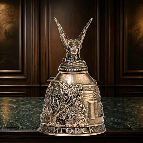 Бронзовый колокольчик «Пятигорск. Озеро Провал»