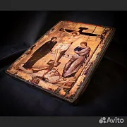 Икона "Распятие Иисуса Христа с предстоящими" — фотография 3