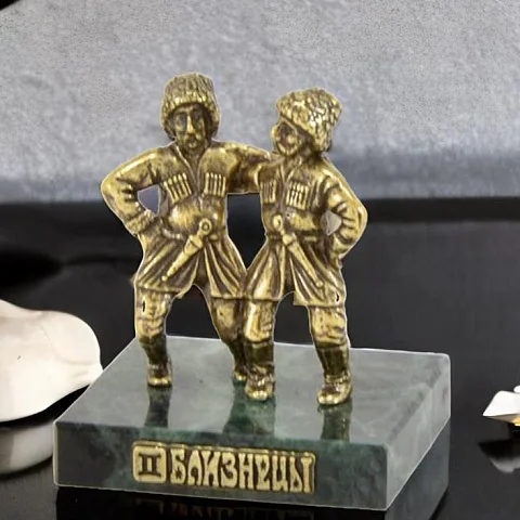 Бронзовая статуэтка «Знак зодиака Близнецы»