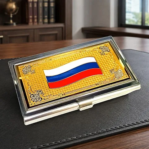 Визитница "Флаг". Златоуст