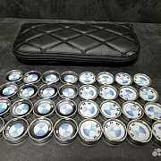 Комплект стальных фишек для нард «BMW» — фотография 2
