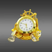 Часы «Морские» из бронзы — фотография 2