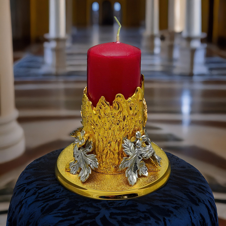 Подсвечник "Пень"