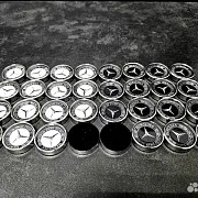 Стальные фишки для нард «Mercedes» — фотография 4
