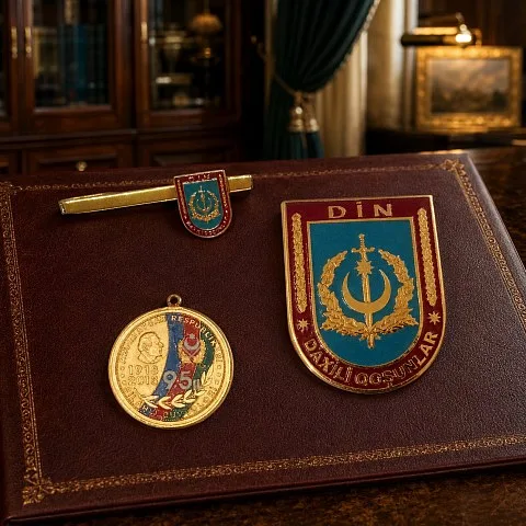 Сувениры с символикой МВД Азербайджана