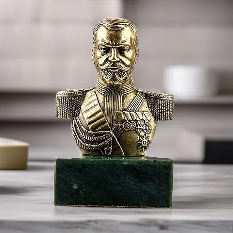Бронзовый бюст «Николай II»