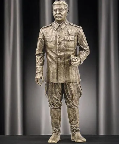 Бронзовая статуэтка «И.В. Сталин», 144×56×34 мм