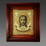 Икона Иисуса Христа /в киоте/. Златоуст — фотография 4