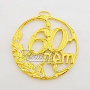 Медаль «60 лет» с фианитом — фотография 4
