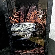 Нарды под стеклом «BMW X5» — фотография 1