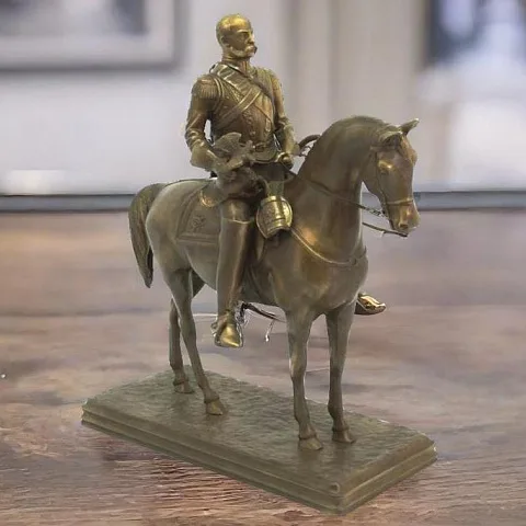 Бронзовая композиция «Николай I», 11,6 кг