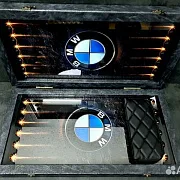Нарды под стеклом «BMW X5» — фотография 5