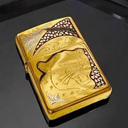Зажигалка Zippo с гравировкой "Пантера" — фотография 1
