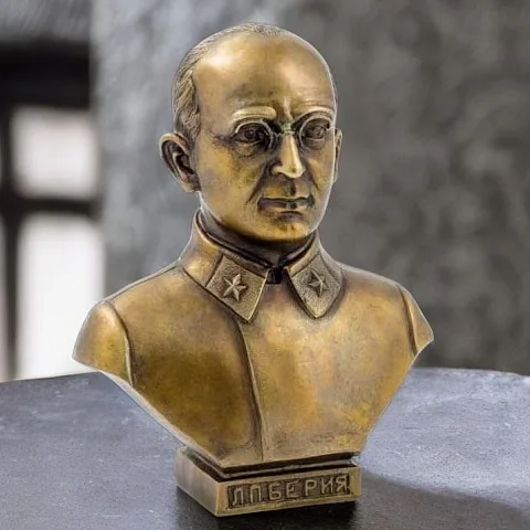 Бюст «Берия» из бронзы
