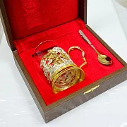 Подстаканник для чая «Охота на уток» в подарок — фотография 5