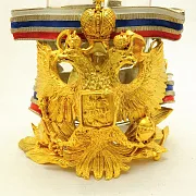 Бронзовый подстаканник «Герб РФ» №3 — фотография 5