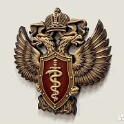 Резной герб ФСКН из бука — фотография 3