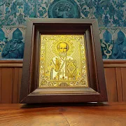 Икона Николая Чудотворца. Златоуст — фотография 1