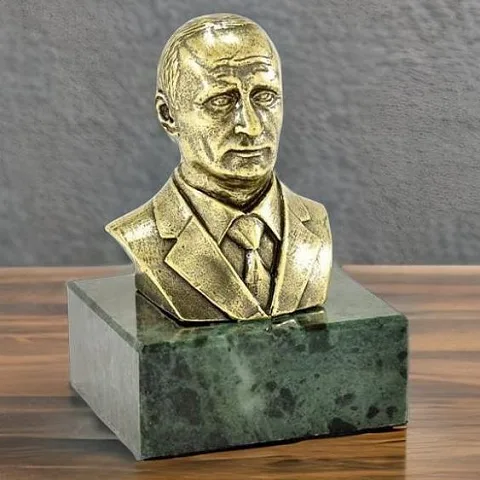 Бронзовый бюст «Путин В.В.»