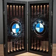 Нарды под стеклом «BMW X5» — фотография 9